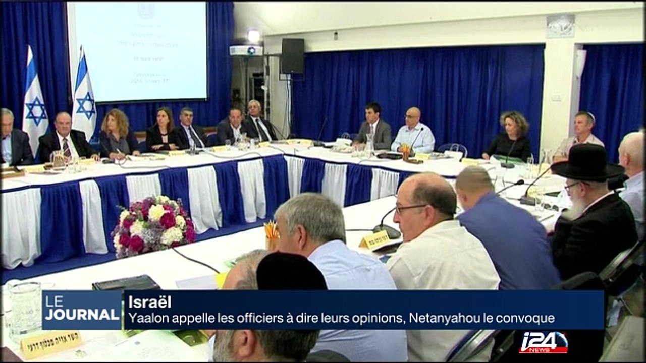 Yaalon appelle les officiers à donner leurs opinions, Netanyahou le convoque