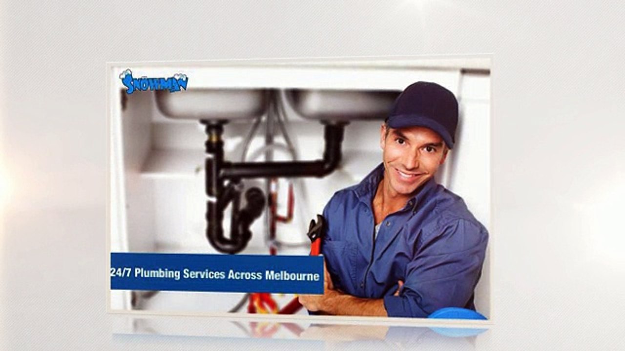 Snowman plumbing service