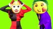 Harley Quinn Vs Frozen Elsa Vs Joker   Emoji Heads Funny Superhero Movie in Real Life (720p)