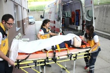 Yeni Açılan Otobanda İlk Büyük Kaza...