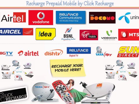 Online Prepaid Mobile Recharge By Click Recharge