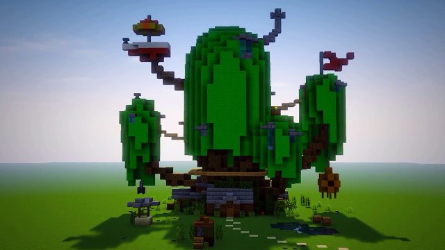 Minecraft: Maps - #7 - Adventure Time Treehouse !