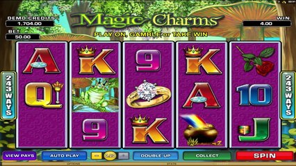 Magic Charms ilmainen kasino kolikkopeli Microgaming Video Esikatselu