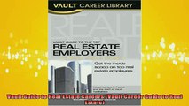 READ book  Vault Guide to Real Estate Careers Vault Career Guide to Real Estate Full Free