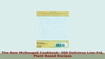 Download  The New McDougall Cookbook 300 Delicious LowFat PlantBased Recipes PDF Full Ebook