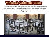 Wholesale Chairs and Tables Discount Larry Hoffman offers Black Aluminum Chiavari Chair