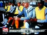 Paolo Guerrero Debutó en Corinthians // Corinthians 2-0 Cruzeiro  25/07/2012