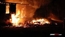 Violent incendie dans une résidence de Québec dans le secteur de Lac-st-Charles