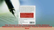 PDF  The Throne of the Third Heaven of the Nations Millennium General Assembly Poems Collected  EBook