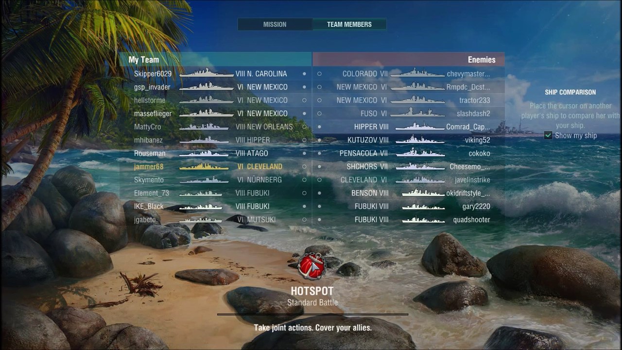 First cleveland Battle