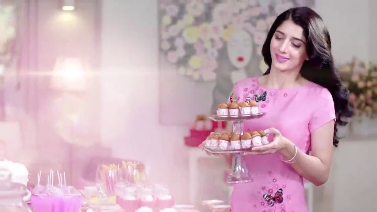 Mawra Hocane BTS of Sunsilk