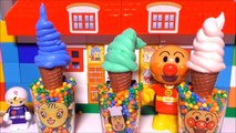 アンパンマン おもちゃ アイスクリーム屋さん ごっこ うんちアイス!? おうち Anpanman Ice cream shop Poo ice!? Toy