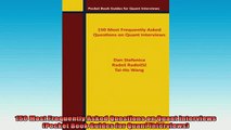 READ book  150 Most Frequently Asked Questions on Quant Interviews Pocket Book Guides for Quant Online Free