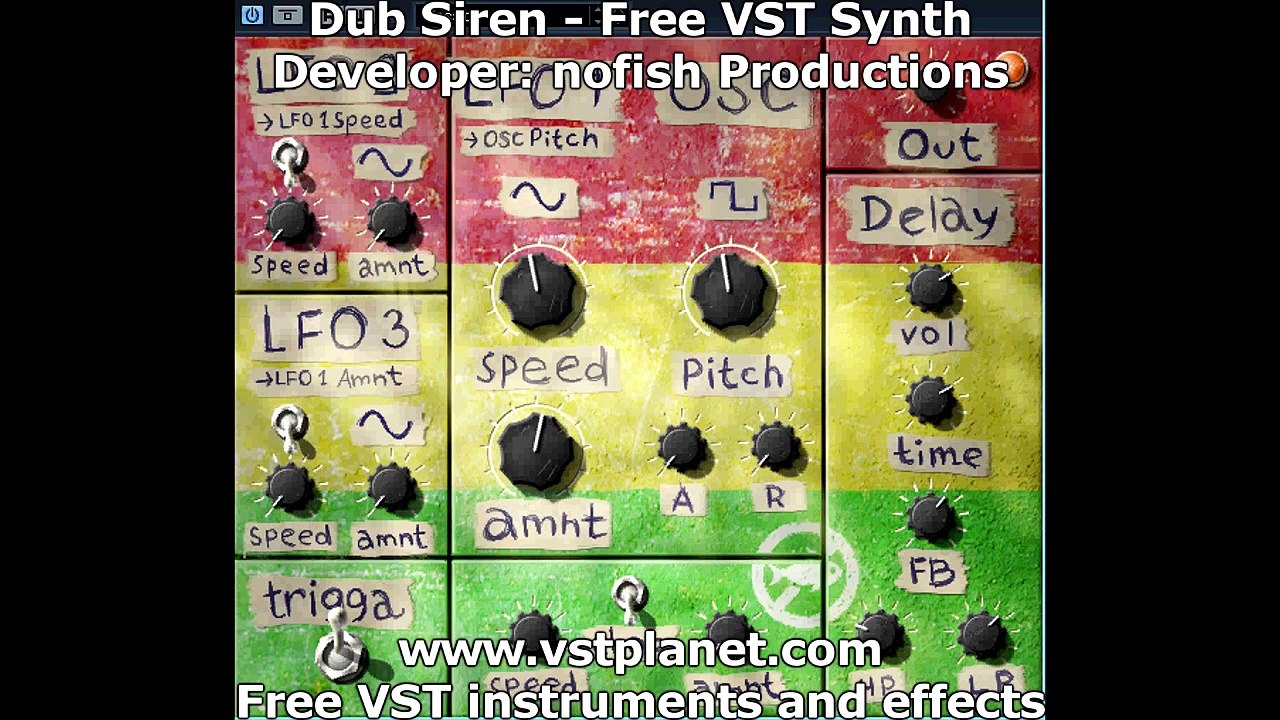 Dub Siren - Free VST Plugin - vstplanet.com