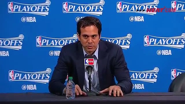 Erik Spoelstra Postgame Interview - Heat vs Raptors - Game 7 - May 15, 2016 - 2016 NBA Playoffs