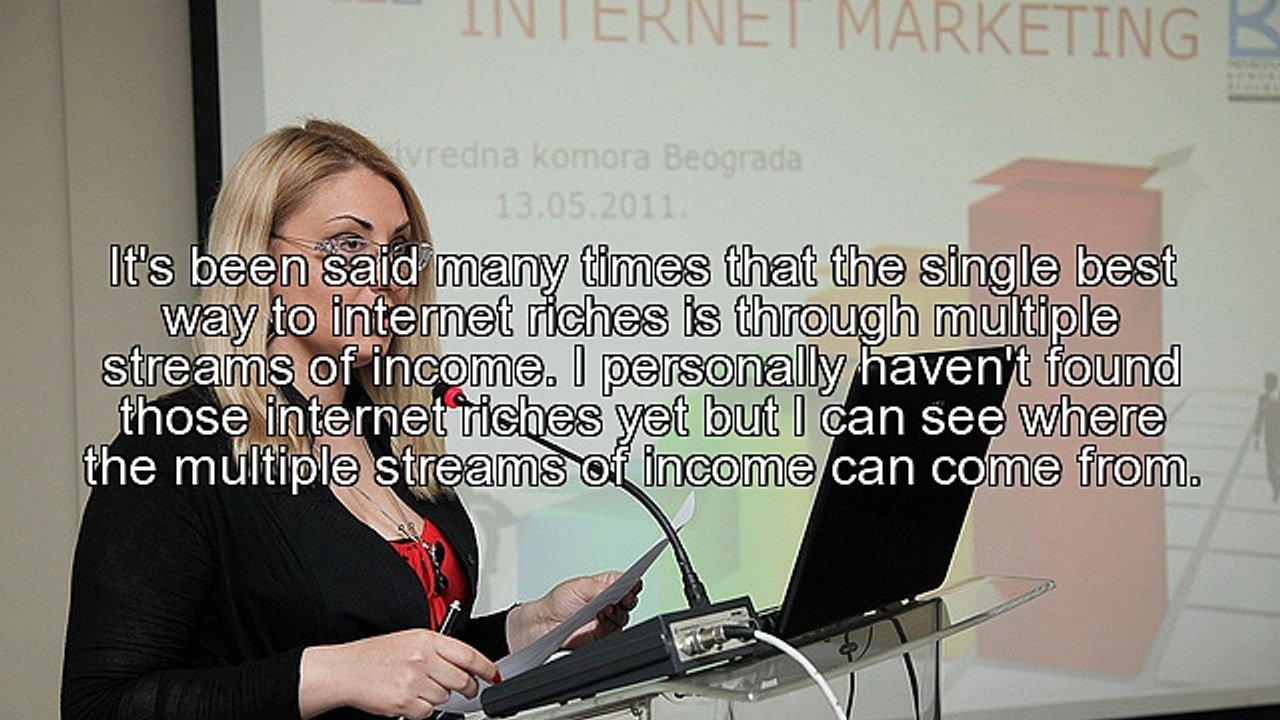 Earning multiple streams of income with simple, niche specific sites