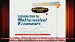 READ book  Schaums Outline of Introduction to Mathematical Economics 3rd Edition Schaums Outline Full Free