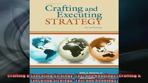 READ book  Crafting  Executing Strategy Text and Readings Crafting  Executing Strategy  Text and Full Free