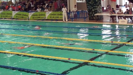 Rébecca Gensane  remporte le 200 4N de Saint-Etienne, 2 43 76 (mai 2016).