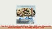 PDF  The GI Diet Cookbook More Than 100 Low GlycemicIndex Recipes for Healthy Weight Loss Free Books
