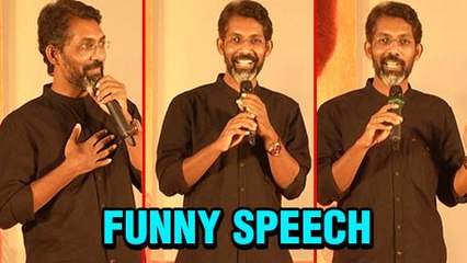 Nagraj Manjule's Most Funny Speech At Sairat Success Party | Rinku, Akash | Marathi Movie 2016