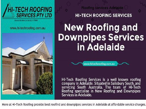 New Roofing and Downpipes Services in Adelaide