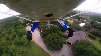 GoPro Session taped to an RC plane