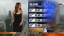KTLA Asks Weather Reporter to Cover Up On-Air