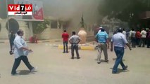بالفيديو.. حريق بالمعهد العالى للسينما وإخلاؤه من الطلاب وإلغاء الامتحانات