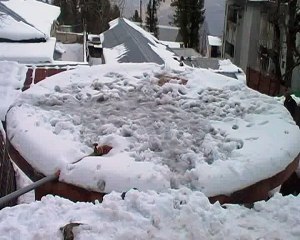 Murree mall snow fall 14 Febuary  2016 Part 9