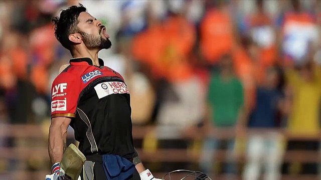 -Virat Kohli - Virat Kohli MAIDEN First Century in IPL 2016 - Full Match RCB vs GL