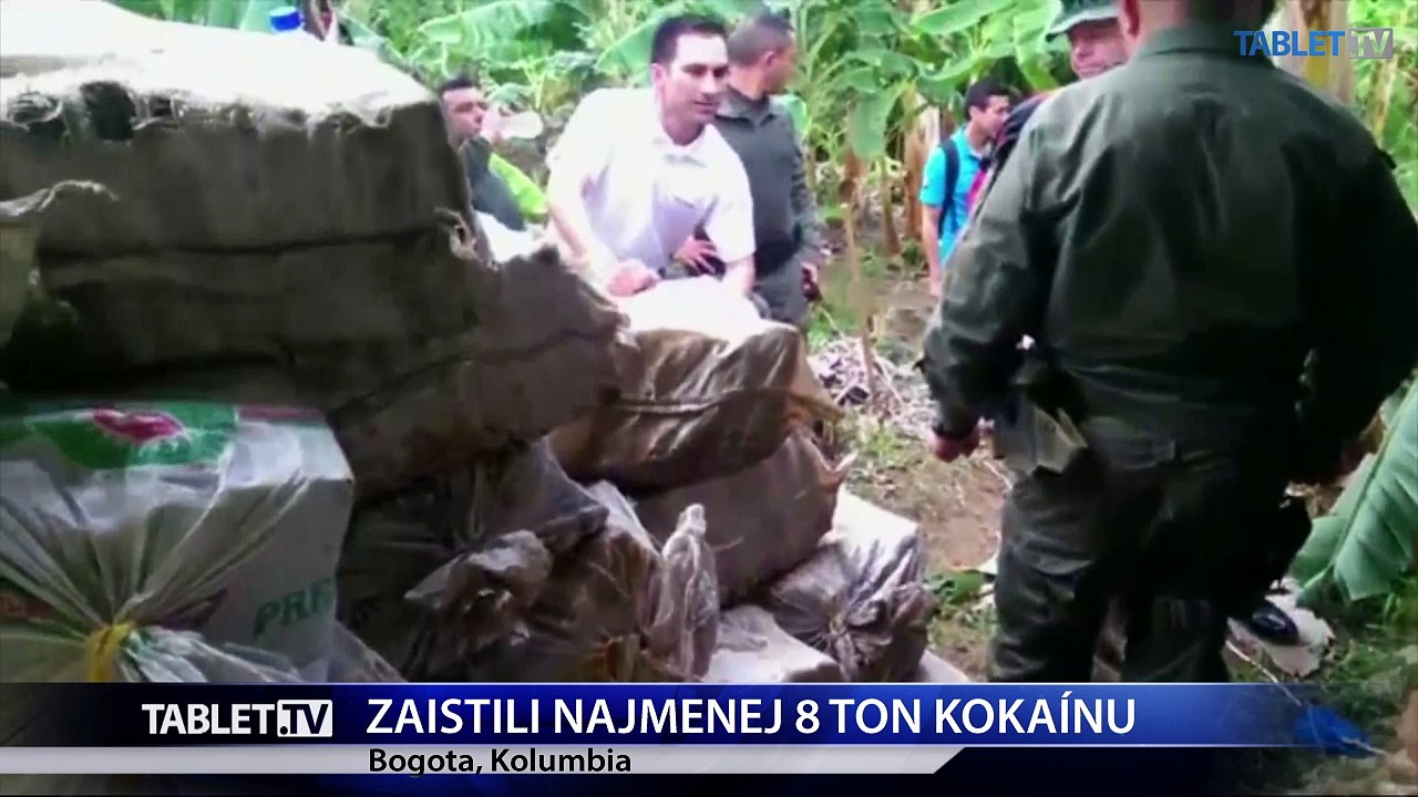 V Kolumbii zaistili historické množstvo kokaínu