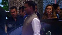 Salman Khan Iulia Vantur At Preity Zinta Wedding Reception.