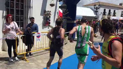 PATA NEGRA SAMANIEGO ENTRANDO A META EN EL OLÍMPICO DE ZAHARA DE LA SIERRA