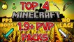 TOP 4 Minecraft PvP Texture Packs / Resource Packs 1.9+ ( FPS Boost - No Lag! )