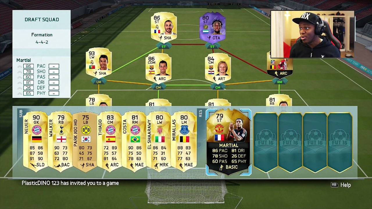 FIFA 16   DRAFT TIME!!!!