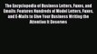 Read The Encyclopedia of Business Letters Faxes and Emails: Features Hundreds of Model Letters