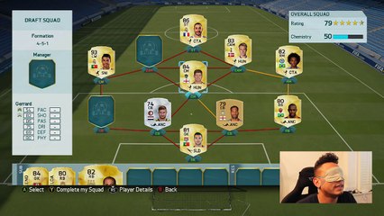 FIFA 16 - BLIND MANS DRAFT #1!! (FIFA 16 DRAFT MODE)