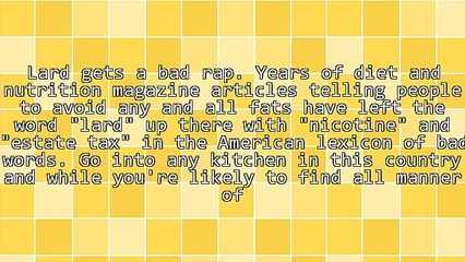 How to Render Leaf Lard and Use It to Make a Flaky Pie Crust