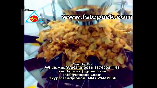 Automatic potato chips ,snacks food Vertical packing machine ,packaging machinery