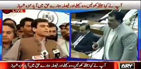 Nawaz Sharif Ne Qurbanian Deen, Imran Khan Tum To 2 Din Jail Mein Nahi Guzar Sakte-- Hamza Shahbaz