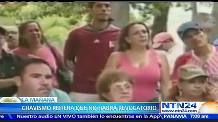 Vicepresidente venezolano asegura que no habrá revocatorio "por errores en trámite"