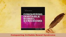 PDF  Conquering Irritable Bowel Syndrome Ebook