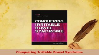 PDF  Conquering Irritable Bowel Syndrome Ebook