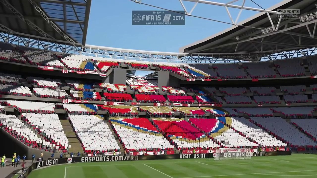 FIFA 15 - GAMEPLAY HD - ARSENAL x MANCHESTER CITY