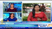 Inicia verificación al primer grupo de firmas para revocatorio contra Maduro