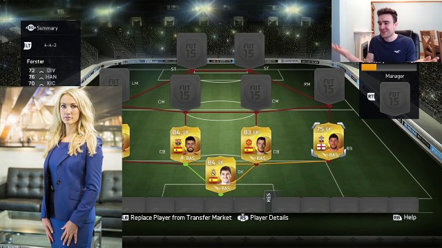 FIFA 15 - HOTTEST WAGS!!! - A Team Of Footballers With The Hottest WAGS! - Fifa 15 Squad Builder