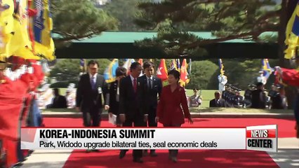 S. Korea, Indonesia agree on cooperative deals at summit