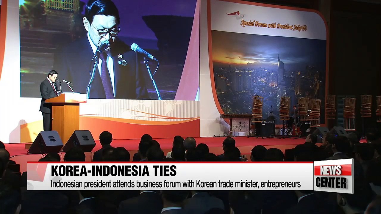 Widodo Touts Bilateral Biz Opportunities At Forum In Seoul