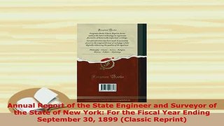 PDF  Annual Report of the State Engineer and Surveyor of the State of New York For the Fiscal Download Online